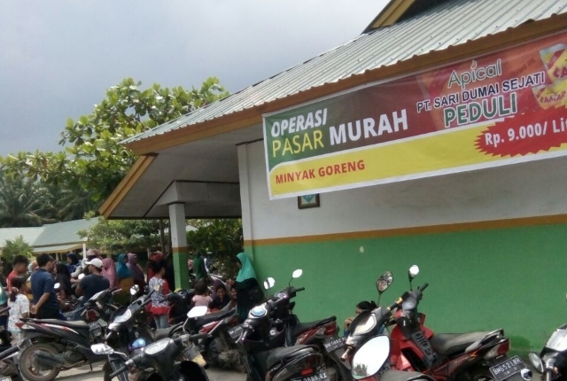 PT SDS Kembali Gelar Pasar Murah Minyak Goreng ''Camar''