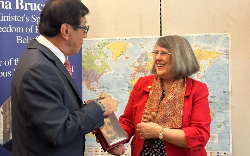 Menkumham Promosikan Kebebasan Beragama Indonesia di Hadapan Anggota Parlemen Inggris