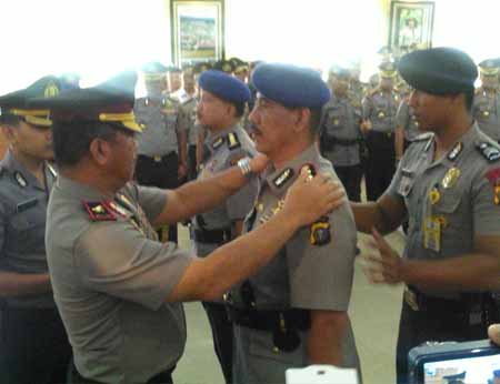 Waka Polda Riau Lantik Direktur Ditpolair Polda Riau yang Baru 