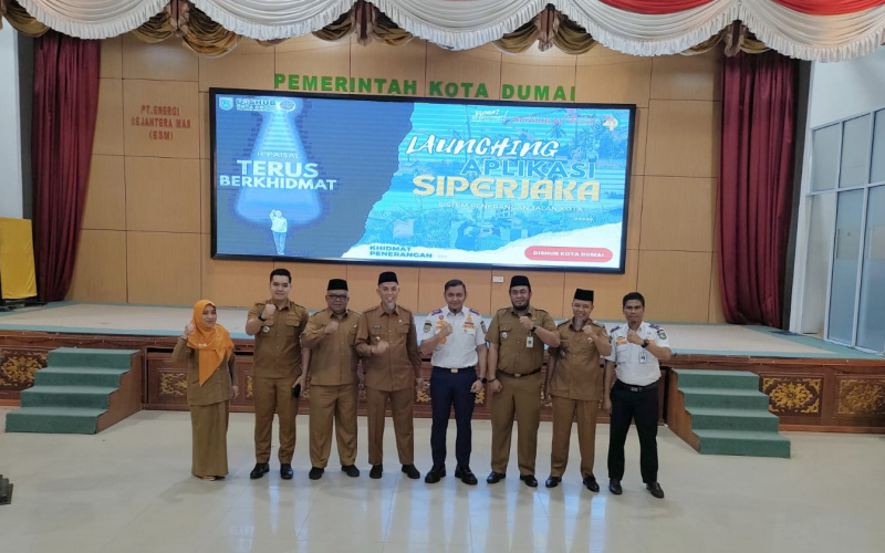 Launching Aplikasi Siperjaka Dishub Dumai, Wako Paisal: Silahkan Masyarakat Pergunakan