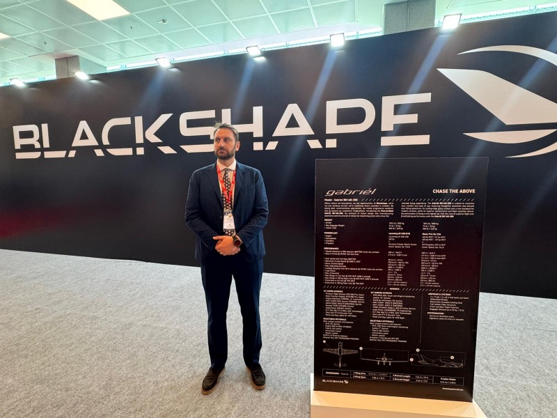 Blackshape Lands in Istanbul for IFTE 2025-The International Flight Training Exhibition
