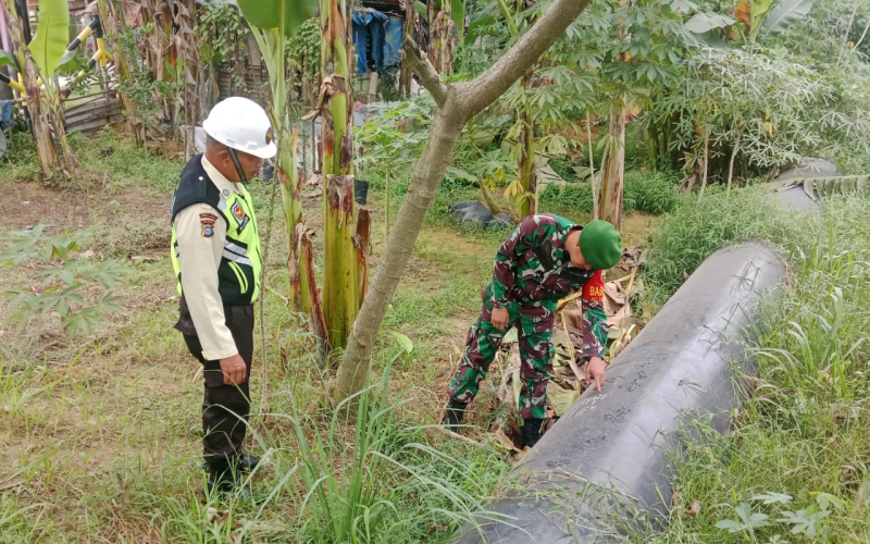 Pastikan Keamanan Objek Vital, TNI dan Pertamina Patroli Jalur Pipa Minyak di Dumai
