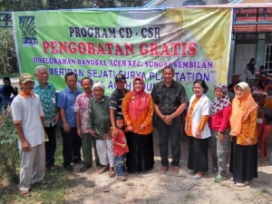 Perusahaan di Bangsal Aceh Dumai Lakukan Pengobatan Gratis Untuk Masyarakat