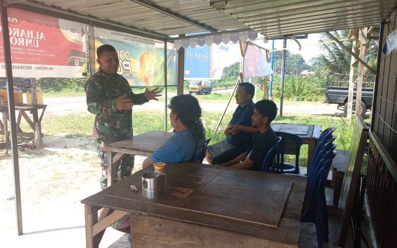 Babinsa Koramil 02 Sosialisasi Penguatan Binter