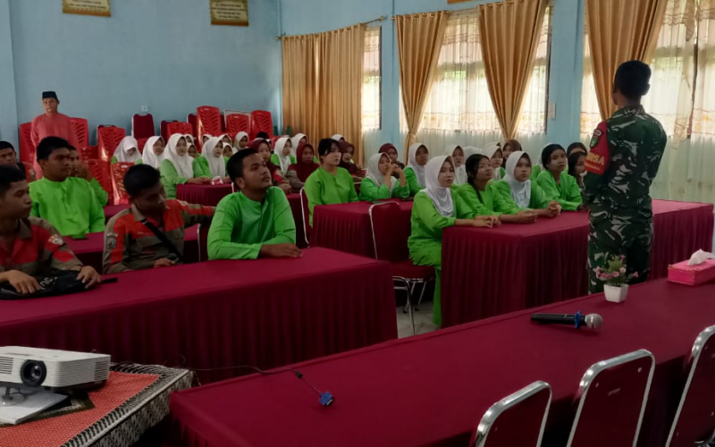 Koramil 03 Dorong Minat Pemuda Sungai Sembilan Jadi Prajurit TNI AD