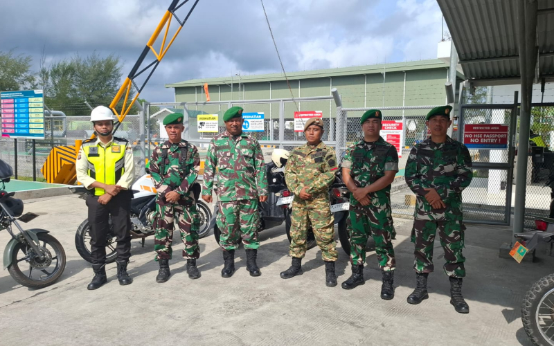 Harkamtibmas Kondusif, Kodim 0320 Dumai Patroli ke Objek Vital Bersama Komduk dan Komcad