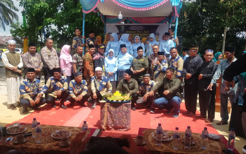 Danramil 02/BK Hadiri Hari Jadi Kelurahan Bagan Besar yang ke 3