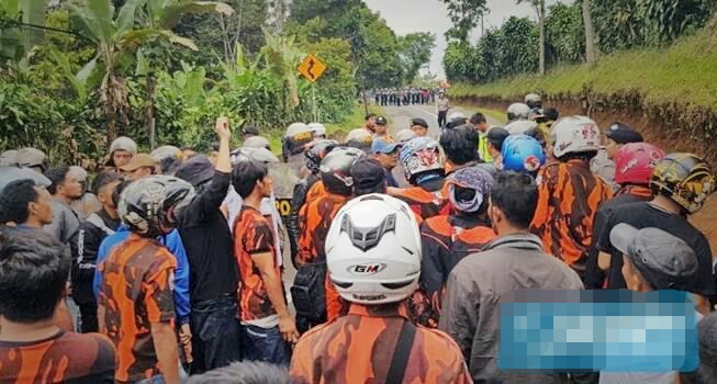 Kronologis Massa BBRP Bentrok Dengan PP di Pamuruyan Kabupaten Sukabumi