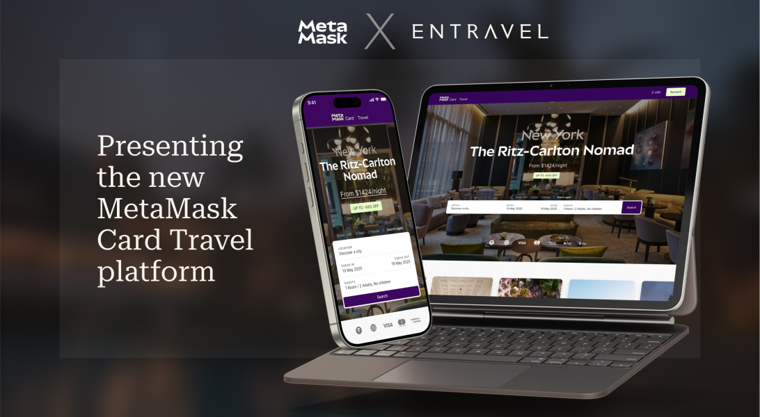 MetaMask And Entravel Join Forces to Offer Travelers Up to 60% Off Hotels Worldwide