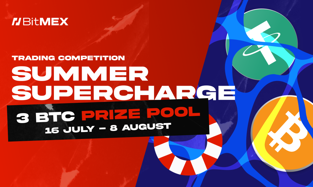 BitMEX Launches Summer Supercharge Trading Competition: Win a 3 BTC Prize Pool and More
