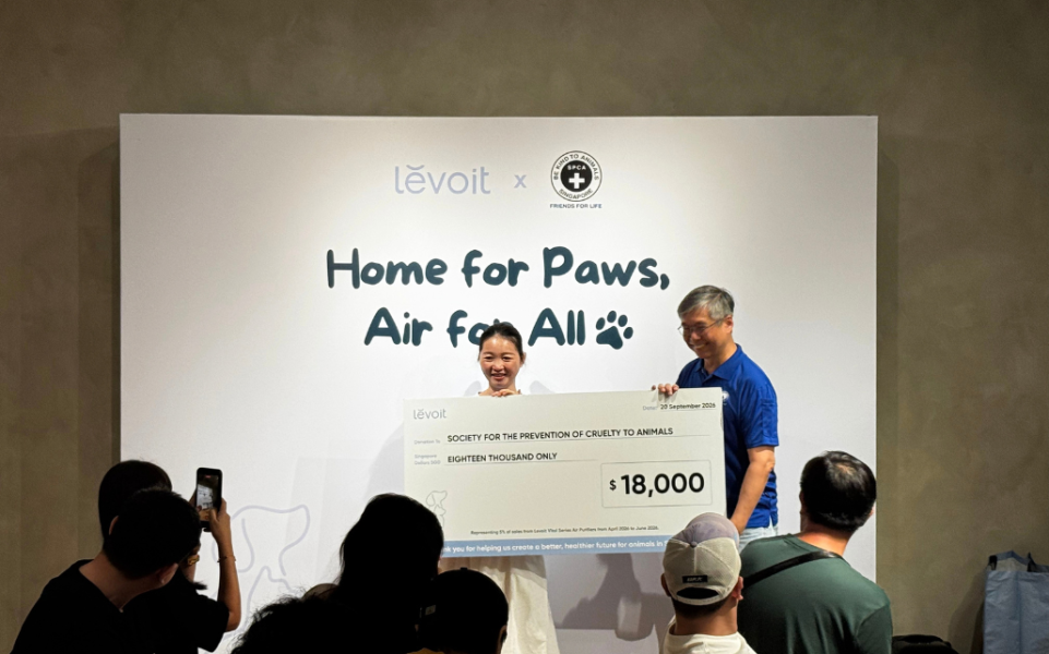 Levoit Singapore Marks Conclusion of “Home for Paws, Air for All