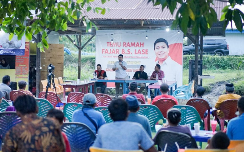 Sambangi Kelurahan Gurun Panjang Dumai, Fajar BS Lase Siap Salur Aspirasi Masyarakat