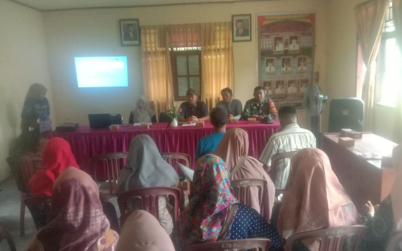 Babinsa Teluk Makmur Hadiri Rapat Koordinasi OPD dengan Masyarakat