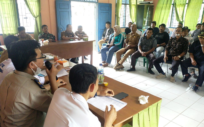 Babinsa Koramil 03/SS Ikuti Rapat Koordinasi Bersama BPN