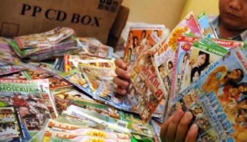 Gandakan dan Jual Film Porno, Penjual CD dan VCD di Pekanbaru Ditangkap Polisi