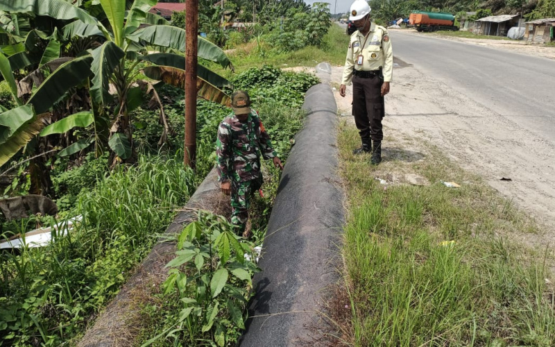 Babinsa Koramil 02 Patroli Keamanan, ini Lokasinya