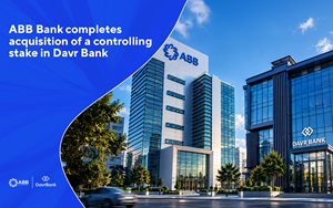 ABB Bank Completes Acquisition of a Controlling Stake in Davr Bank