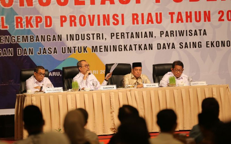 Pemprov Riau Sediakan Situs Web Khusus untuk Masukan RKPD 2021