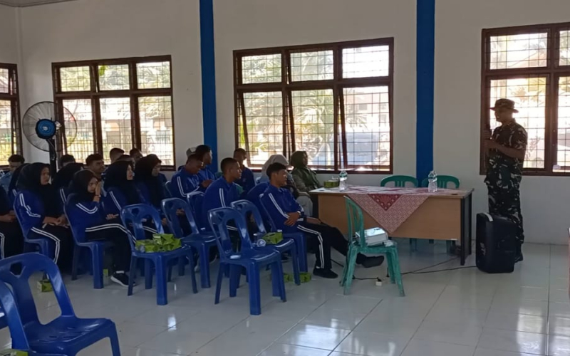 TMMD Kodim Dumai, Gelar Penyuluhan Terkait Bahaya Narkoba