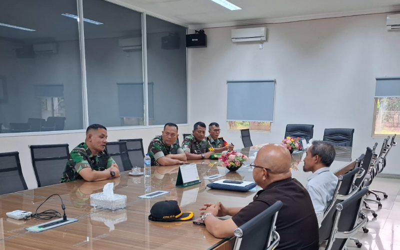 Dandim Dumai Kunjungi PT Wilmar, Jalin Silaturahmi