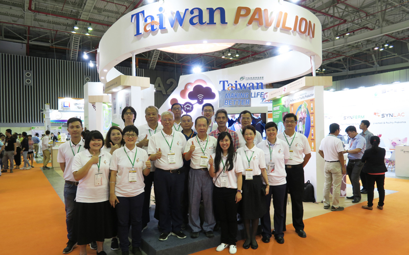 Taiwan Companies Promote Biotech Products at Vietstock 2018 Exhibit in Vietnam