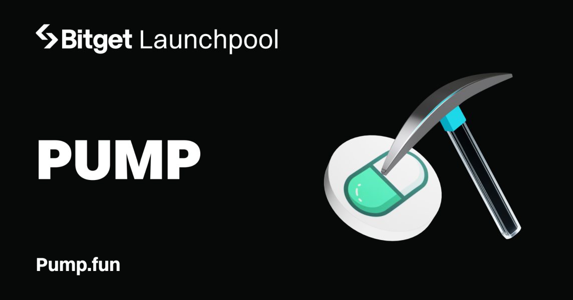 Bitget Launchpool to List Pump.fun (PUMP) with over 123M in Token Rewards