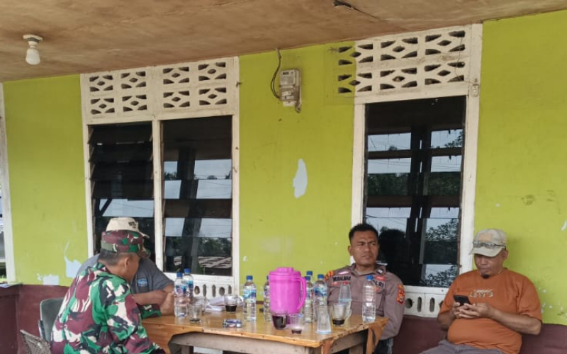 Babinsa Koramil 03 Laksanakan Komsos, ini Tujuannya