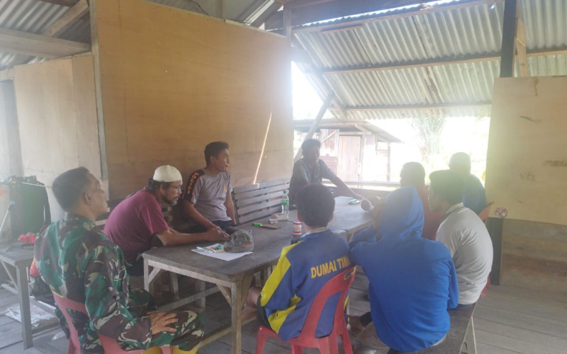 Serda Miftah Lakukan Patroli Pencegahan Terjadinya Karhutla