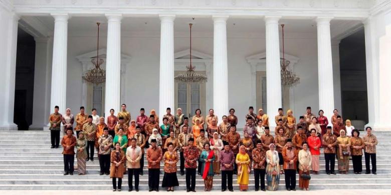 Tak Ada Dari Riau, Inilah Asal Daerah Menteri Jokowi