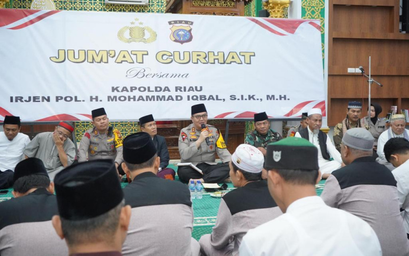 Jemput Asprirasi Masyarakat, Kapolda Riau turun ke Kabupaten Pelalawan