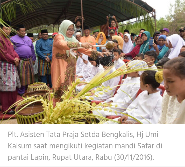 Komit Majukan Pariwisata Berbasis Budaya, Pemkab Gelar Mandi Safar Rupat Utara