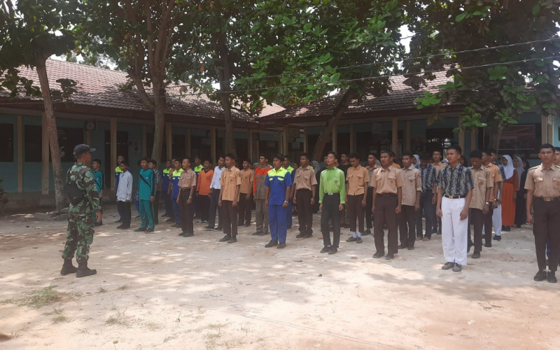 Pelda Andre Latih PBB, Tumbuhkan Wawasan Kebangsaan di Generasi Muda