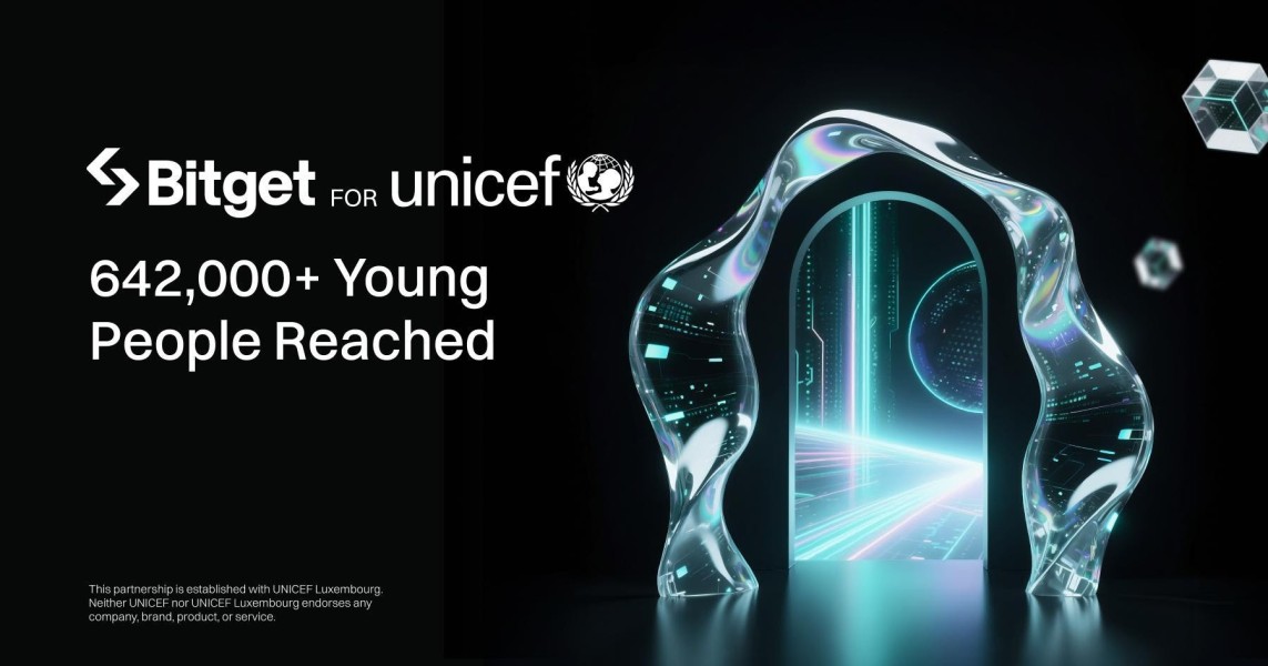 Bitget Kicks Off Second Year Supporting UNICEF's Game Changers Coalition, Backing Expansion into Financial Literacy and AI